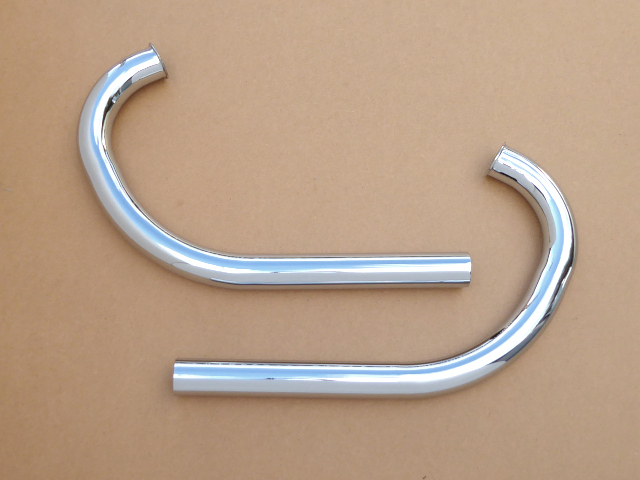 Exhaust pipes Izh-56, chrome-plated (HQ)