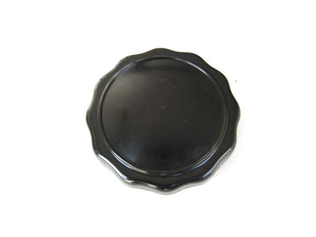 Fuel tank filler cap, bakelite, black, w/seal