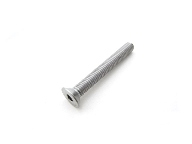 Screw M6x45, flat head, hex socket, stainless