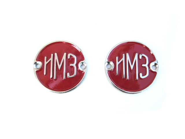 Fuel tank emblems IMZ (Ural), red (EU)