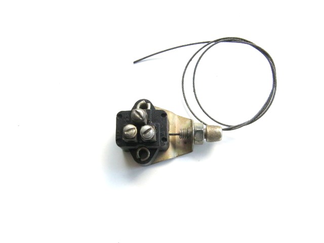 Headlamp full/dipped beam light control cable switch (NOS)
