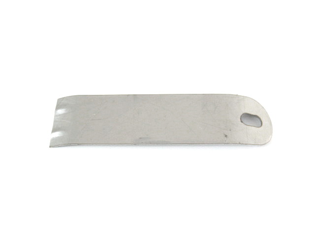 Twist grip throttle chain cover, stainless (EU)