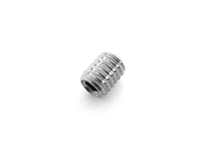 Set screw M6x8, hex socket, stainless