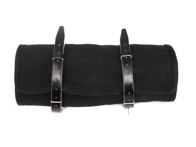 Toolbag w/straps, black canvas (EU)