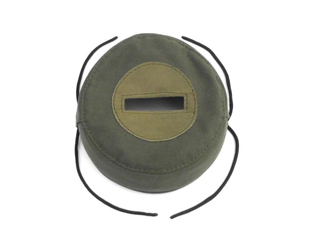 Headlamp black-out cover, green canvas (EU)