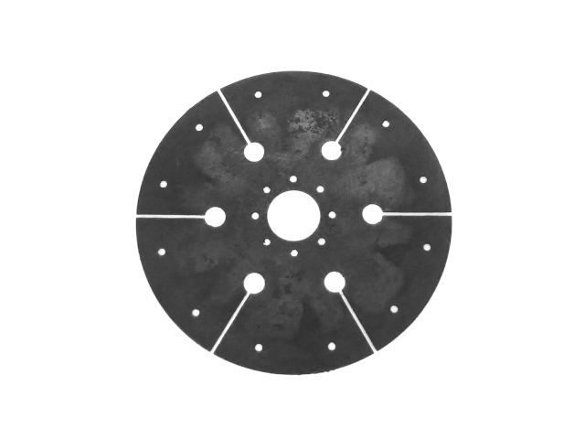 Clutch friction plate, w/o facings (NOS)